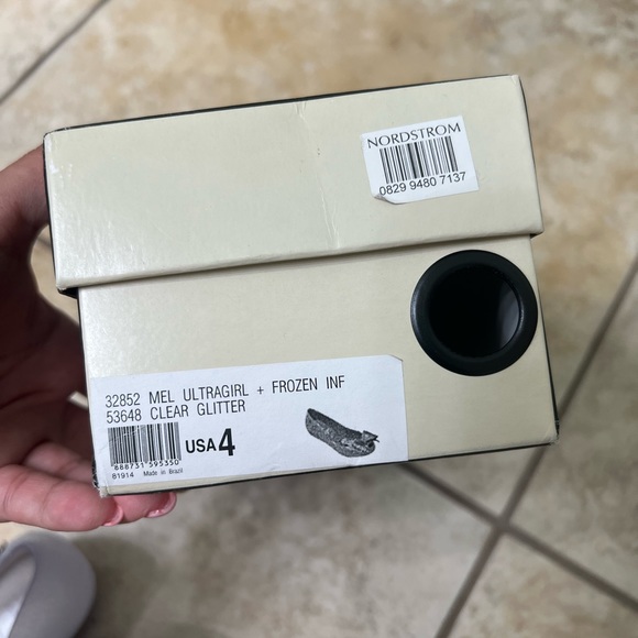 Mel ultra girl clear glitter sandals - Picture 4 of 4